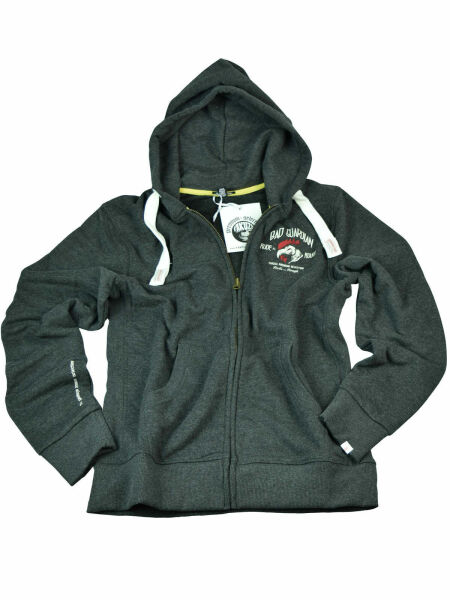 Yakuza Premium Kapuzenjacke / Hoodie / Hoody / Weste / Zipper Grau 5006