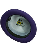 Zylinder Made in England Wolle Lila Top Hat Violett...