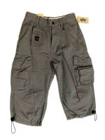 Alpha Industries Herren Kurze Hose Short Oliv Pocket Pant...