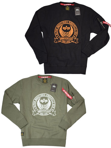 Alpha Industries Herren Sweater Anniversary ✓ underground store, 59,90 €