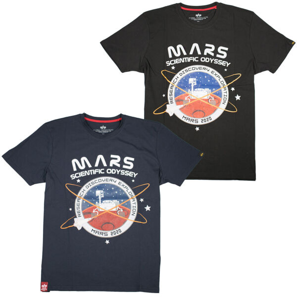 Alpha Industries Herren T-Shirt Mission To Mars T 126531 S M L XL XXL XXXL