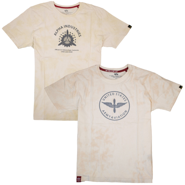 Alpha Industries Herren T-shirt Vintage Aviation T Farbauswahl