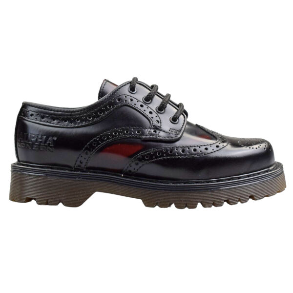 Schwarz / Burgundy 5025