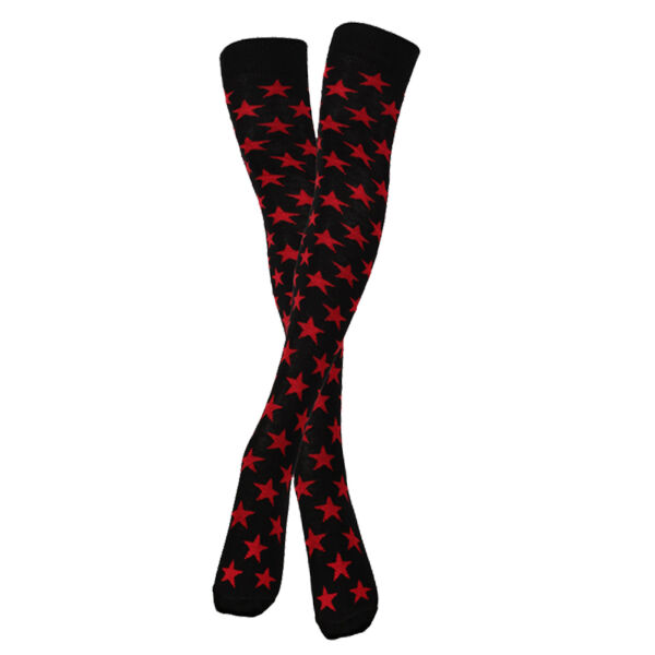 Schwarz | Sterne Rot 3004